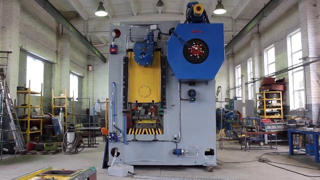 Knuckle joint press BARNAUL KB 8340 1000t. Full retrofit / modernization. смотреть онлайн