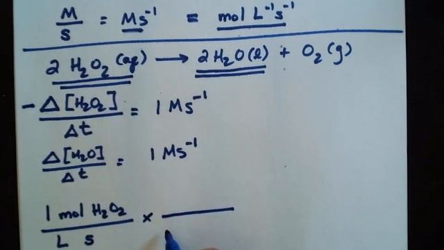 Chapter 14: Chemical Kinetics - rates of reaction and stoichiometry смотреть онлайн