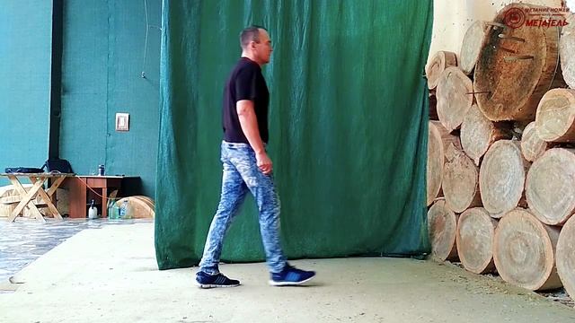 По ТРИ ножа в каждой руке. Безоборотное метание правой и левой руками. смотреть онлайн