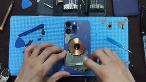 iPhone xr в корпусе 14 pro. Заменить дисплей и задней крышка