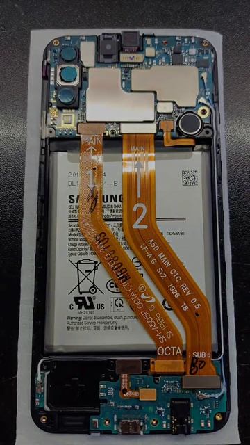 Замена дисплея Samsung A50 смотреть онлайн
