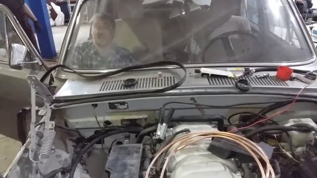 Первый запуск 1uz на Газ 24 смотреть онлайн