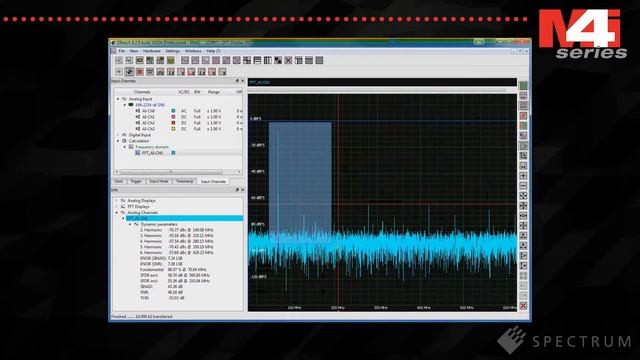 Spectrum M4i.22xx 8 Bit 5 GSs PCIe Digitizer with 1.5 GHz Bandwidth смотреть онлайн