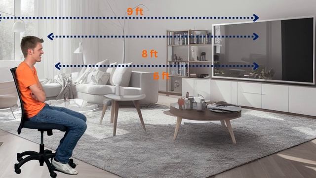 Finding 80 Inch TV preferred viewing distance смотреть онлайн