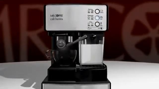 Cafe Barista Espresso, Latte & Cappuccino Maker with Grinder смотреть онлайн
