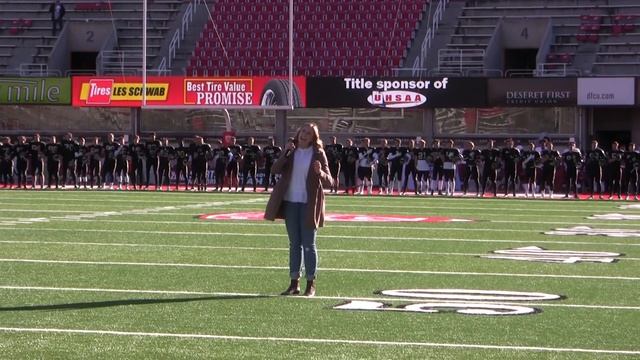 Emily Henry, 17 years old National Anthem LP State Champs Game смотреть онлайн