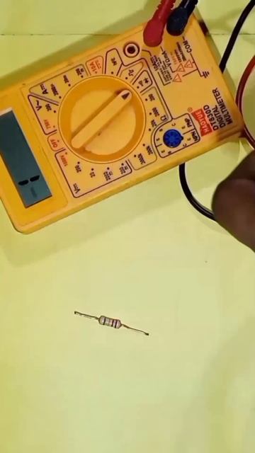 check resistor with multimeter // #shorts смотреть онлайн