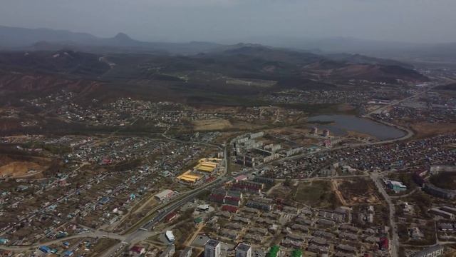 МЖК город Находка (аэросъёмка) смотреть онлайн