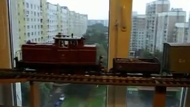 Покатушки в масштабе G. BR 260 DCC. смотреть онлайн