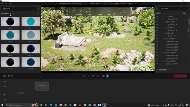 Twinmotion interior Render Walkthrough tutorial of Dreamscape 1 By Rendering Artists смотреть онлайн