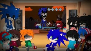 Friday Night Funkin React Faker And Black Sun Song || Sonic.exe Mod Update 2.0 || •TheRanitor•