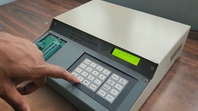 ANALOG AND DIGITAL IC TESTER (MME-ADIT 40) - Minmax Electronics смотреть онлайн