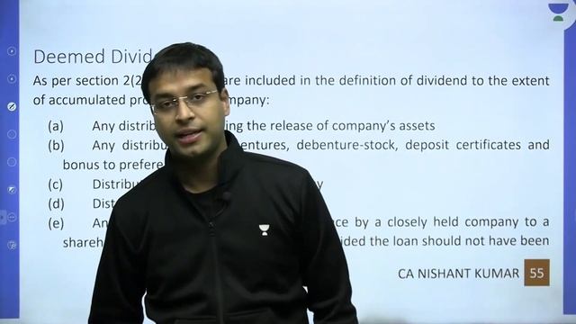 L4 - Income from Other Sources - Ek Nayi Shuruaat - CA Inter Taxation - May 2023 - Nishant Kumar смотреть онлайн