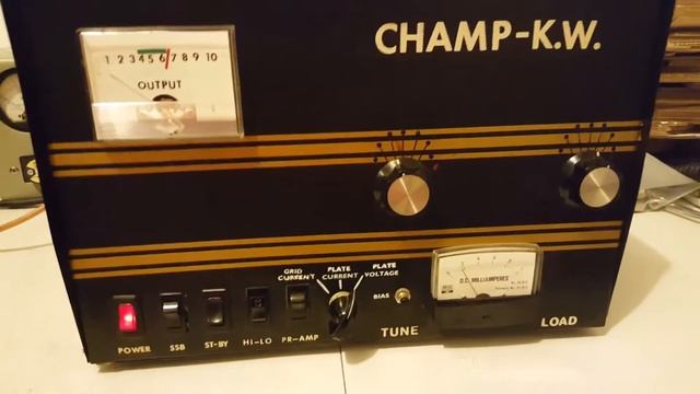 Champ KW Base Linear Amplifier 110v смотреть онлайн