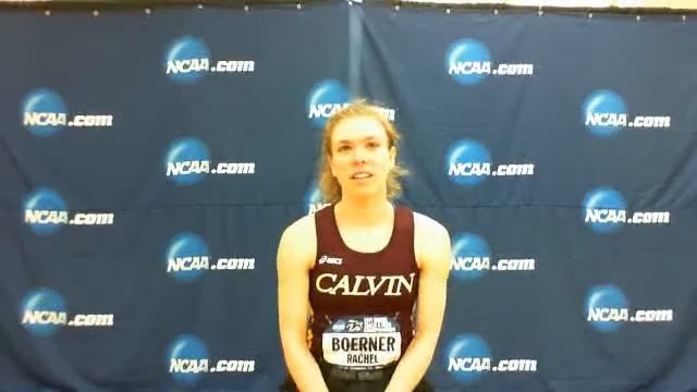 Rachel Boerner- Calvin College- Women's 400 Meter Dash смотреть онлайн