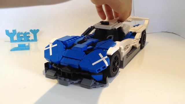 Amazing Bugatti Bolide Lego Set! Built by a teenager | #lego #future #concept #car #legocreator смотреть онлайн