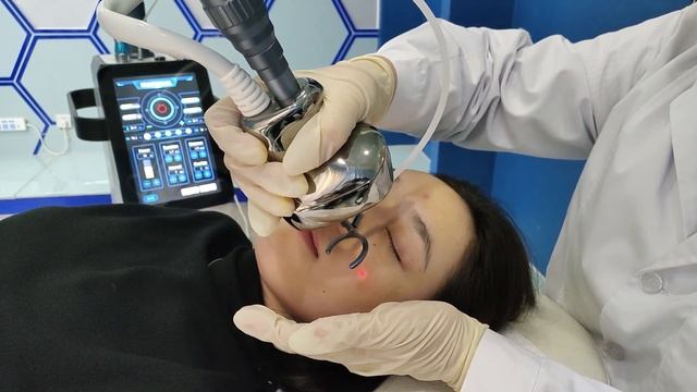 Fractional CO2 Laser machine operation video F12 смотреть онлайн