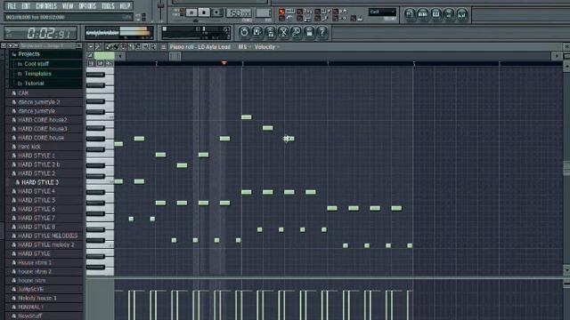 Hardstyle melody tutorial - Fruity Loops (FL studio) смотреть онлайн