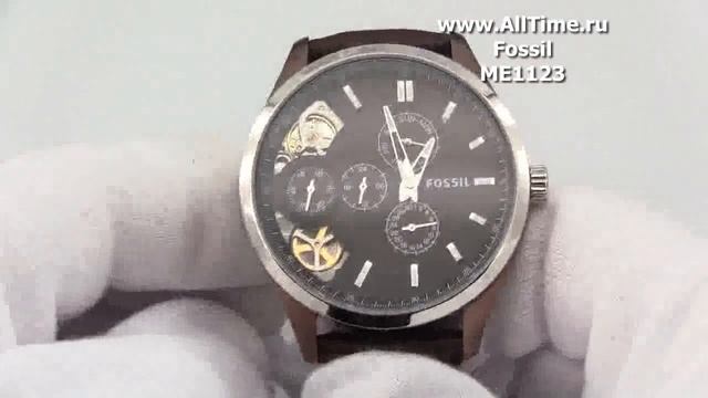 Мужские наручные fashion часы Fossil ME1123 смотреть онлайн