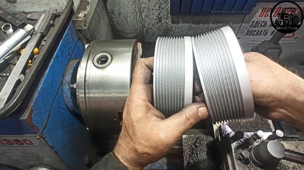 мой БЕСПЛАТНЫЙ шкив РК на 130мм (#Фсёпро100)