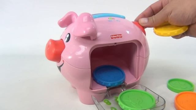Fisher-Price Laugh & Learn: Learning Piggy Bank Baby Toy смотреть онлайн