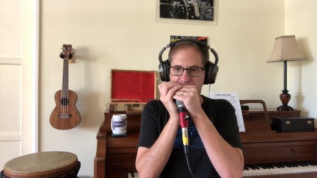 Me and Bobby McGee - harmonica improv смотреть онлайн