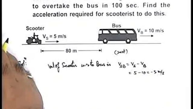 Class 11 Physics | Relative Motion | #3 Solved Example-2 on Relative Motion | For JEE & NEET смотреть онлайн