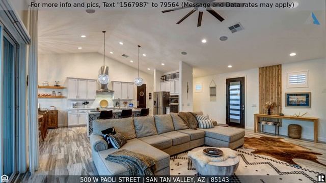 Priced at $929,500 - 500 W PAOLI Street, San Tan Valley, AZ 85143 смотреть онлайн