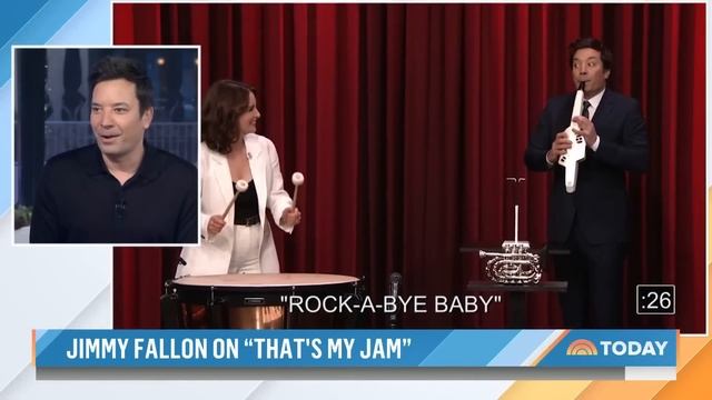 Jimmy Fallon talks ‘That’s My Jam,’ putting fries in a burger смотреть онлайн