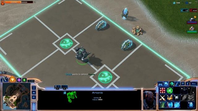 Пример игры за Артаниса в Direct Strike смотреть онлайн