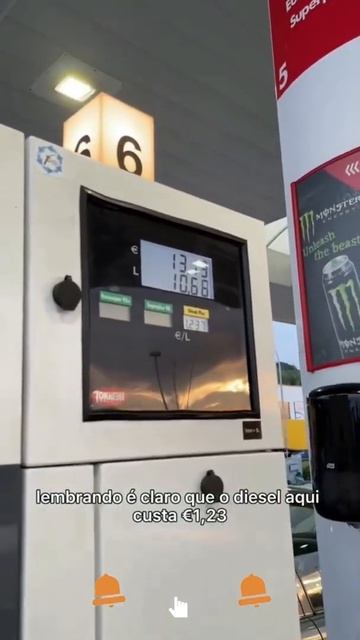 veja quanto custa a gasolina na Europa #shorts смотреть онлайн