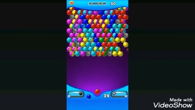 Bubble shooter mobile 3D game play смотреть онлайн