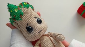вяжем игрушку крючком Грут
