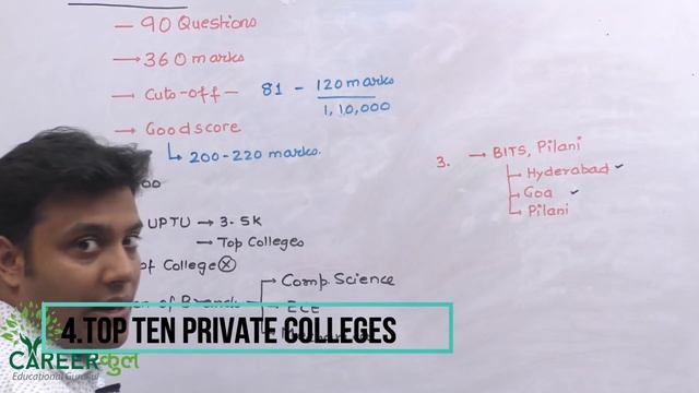 Top ten private colleges for engineering in India| After IIT NIT| Hindi|Career Counselling смотреть онлайн