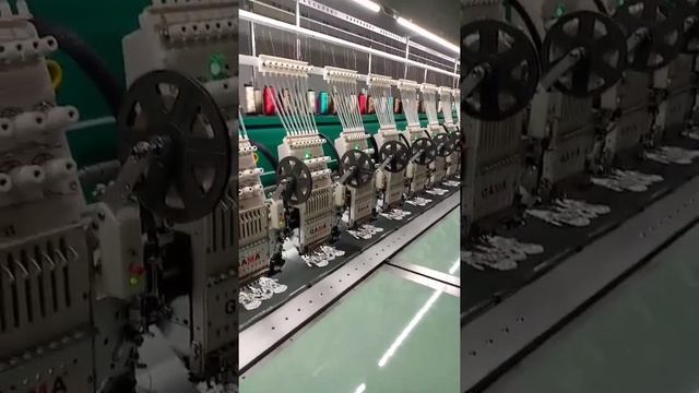 Gama Multi 24 head 9 color Embroidery Machine modal 2019 смотреть онлайн