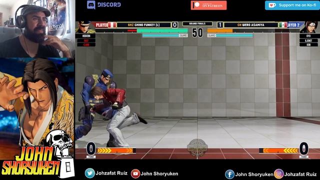 KOFXV Wero Asamiya VS Chino GRAND FINAL CEO 2023 смотреть онлайн