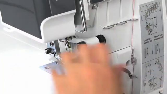 Texi Integra 5 - 2, 3, 4, 5-nitný overlock/coverlock смотреть онлайн