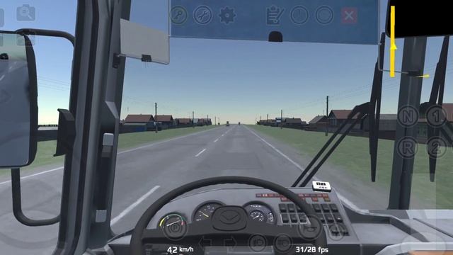 Proton bus simulator ПАЗ 4234 на карте motor depot смотреть онлайн