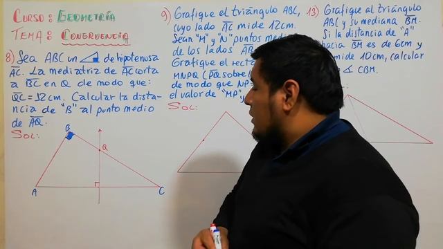 Congruencia de Triángulos / Ejercicios Propuestos / parte 2 смотреть онлайн