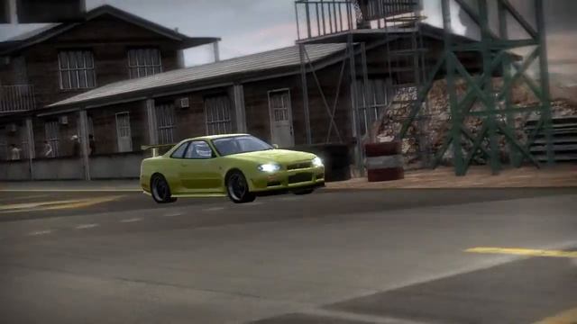 NFS-SHIFT(Заезд на Nissan Skyline GT-R 34) смотреть онлайн
