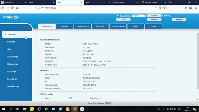 BIG DIPPER - Webinar sobre tecnologia IP Cygnus - Yeastar (CONFIGURACION) смотреть онлайн
