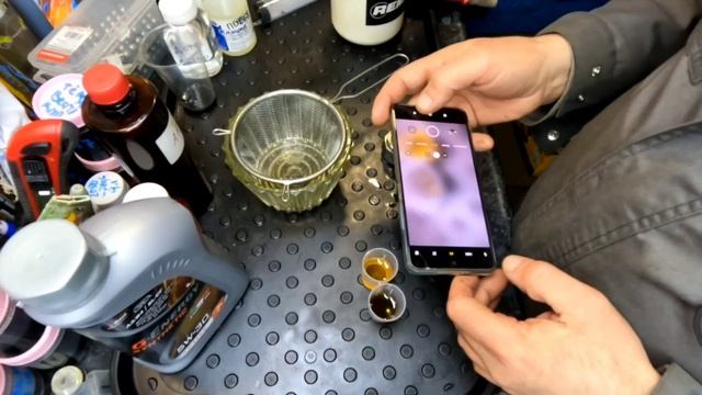 G-Energy 5w30 A3/b4 Sl/cf тест на четырехшариковой машине трения 60 мин