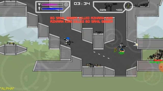 Mini militia classic 2.0.0 gameplay part 1 смотреть онлайн