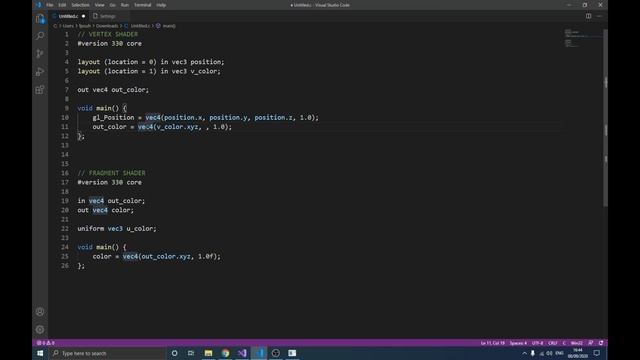 OpenGL C++ Drawing First Triangle Ep. 4 смотреть онлайн