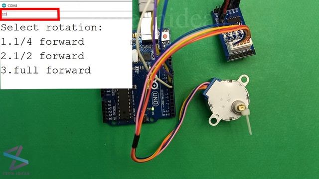 How to control Stepper Motor with ULN2003 Driver | control Speed step motor | 28BYJ-48 Arduino смотреть онлайн