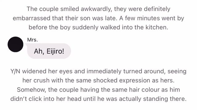 Kirishima x Y/N - Confused | Part (2/2) | BNHA Texts смотреть онлайн