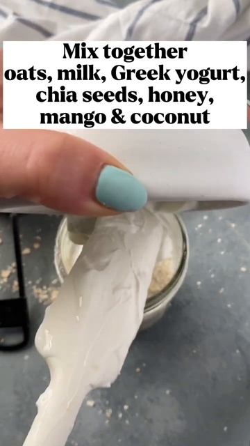 Mango Overnight Oats смотреть онлайн