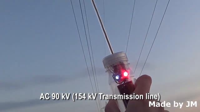 Electrostatic Polarity Detector under AC High voltage transmission line смотреть онлайн