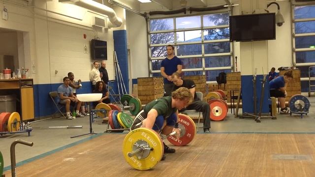 J Grant Simonds (Youth, 94 kg) - 105 kg (231 lb) Snatch Attempt смотреть онлайн