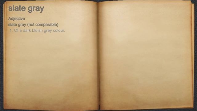 What does slate gray mean? смотреть онлайн
